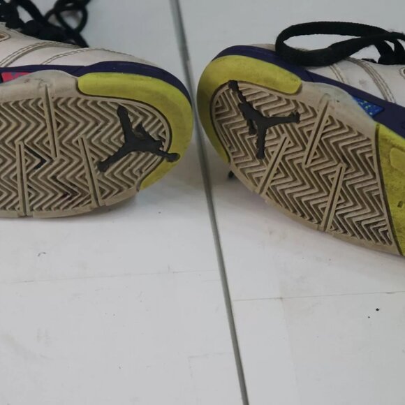 Nike Air Jordan 5 Retro Alternate Bel-Air Boys Size 11C DB3335-100 - Picture 5 of 7